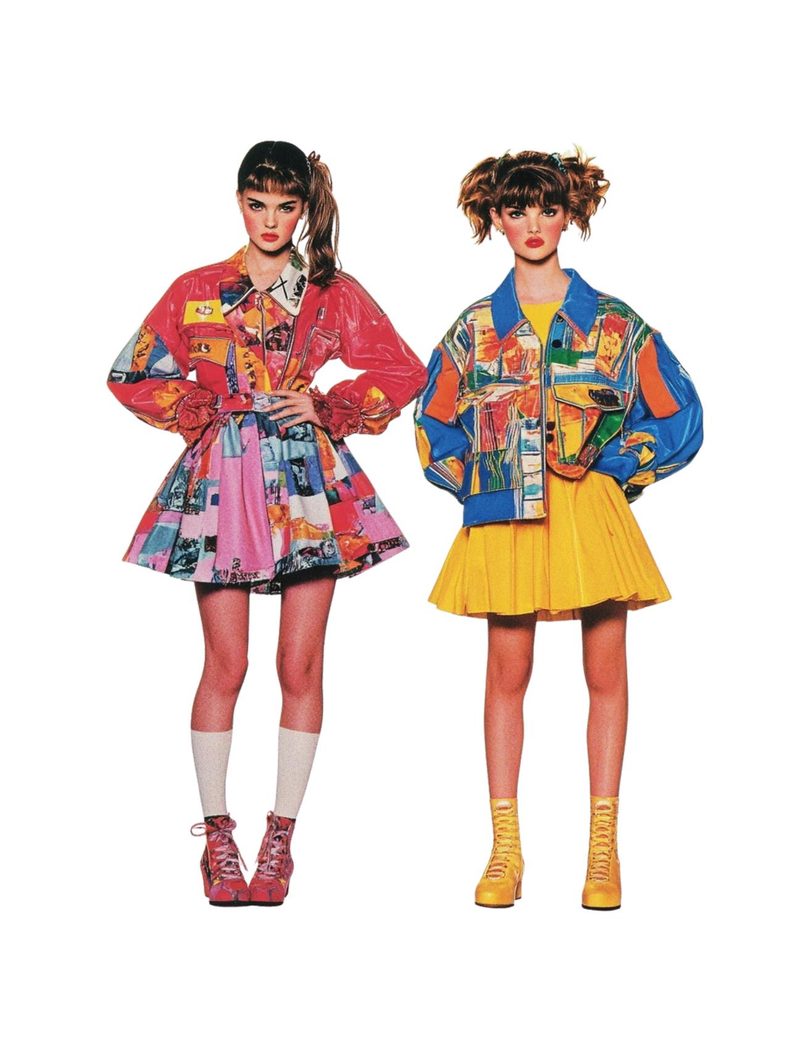 Stick It Real Good — 80s GenX Collage Papers eBook page 6 — [object Object]