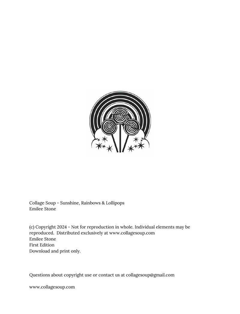 Sunshine, Rainbows & Lollipops eBook page 2 — [object Object]