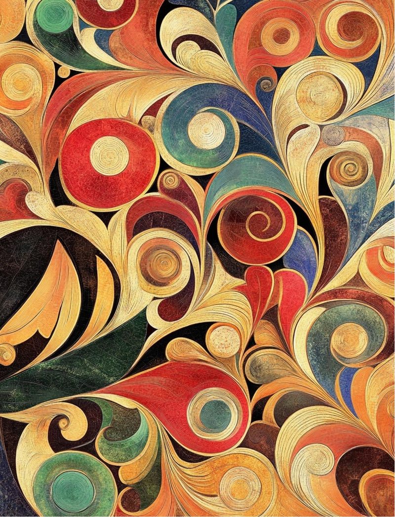 The Gilded Muse eBook page 66 — art nouveau, vintage decorative, retro pattern