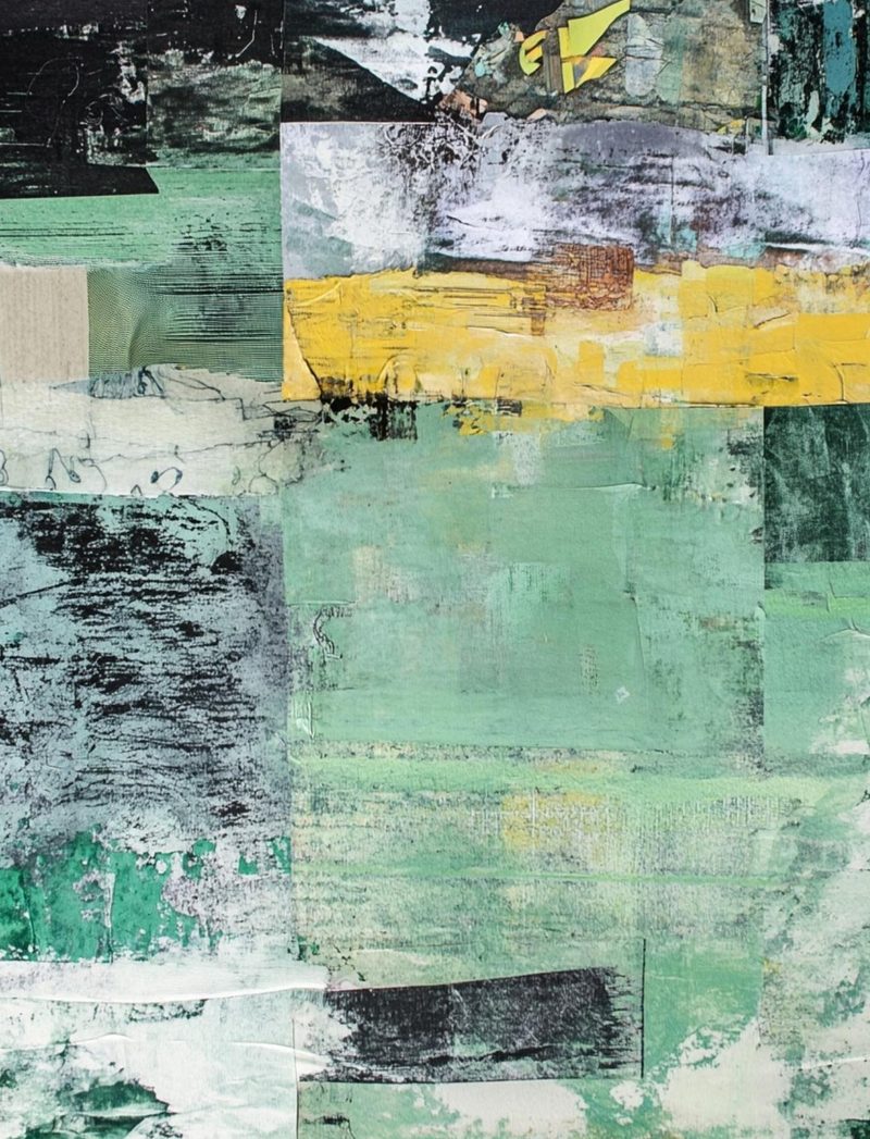 The World Is My Canvas eBook page 78 — abstract collage, mixed media art, vintage paper