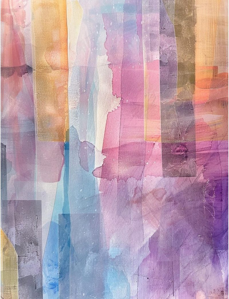 Unleash Your Inner Goddess eBook page 18 — dreamy-aesthetic, layered-collage, watercolor-mixed-media