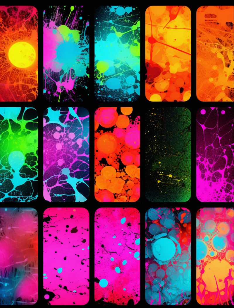 You’ve Got This! eBook page 28 — neon-abstract, digital-art, vibrant-collage